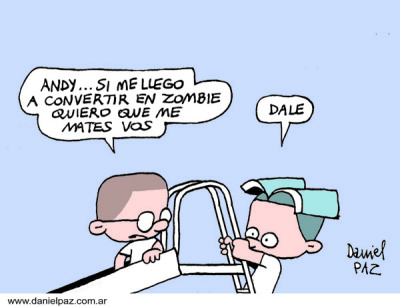 "zombies" por Daniel Paz